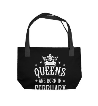 Пляжная сумка Королевы рождаются в феврале