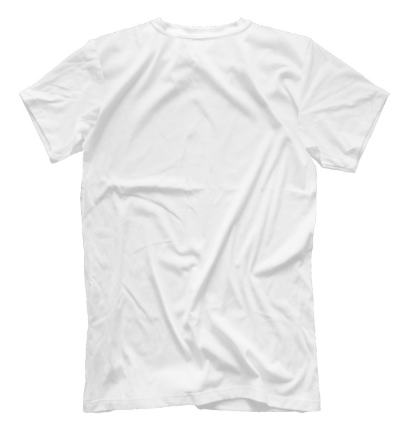 Мужская футболка с изображением С днем рождения цвета Белый
