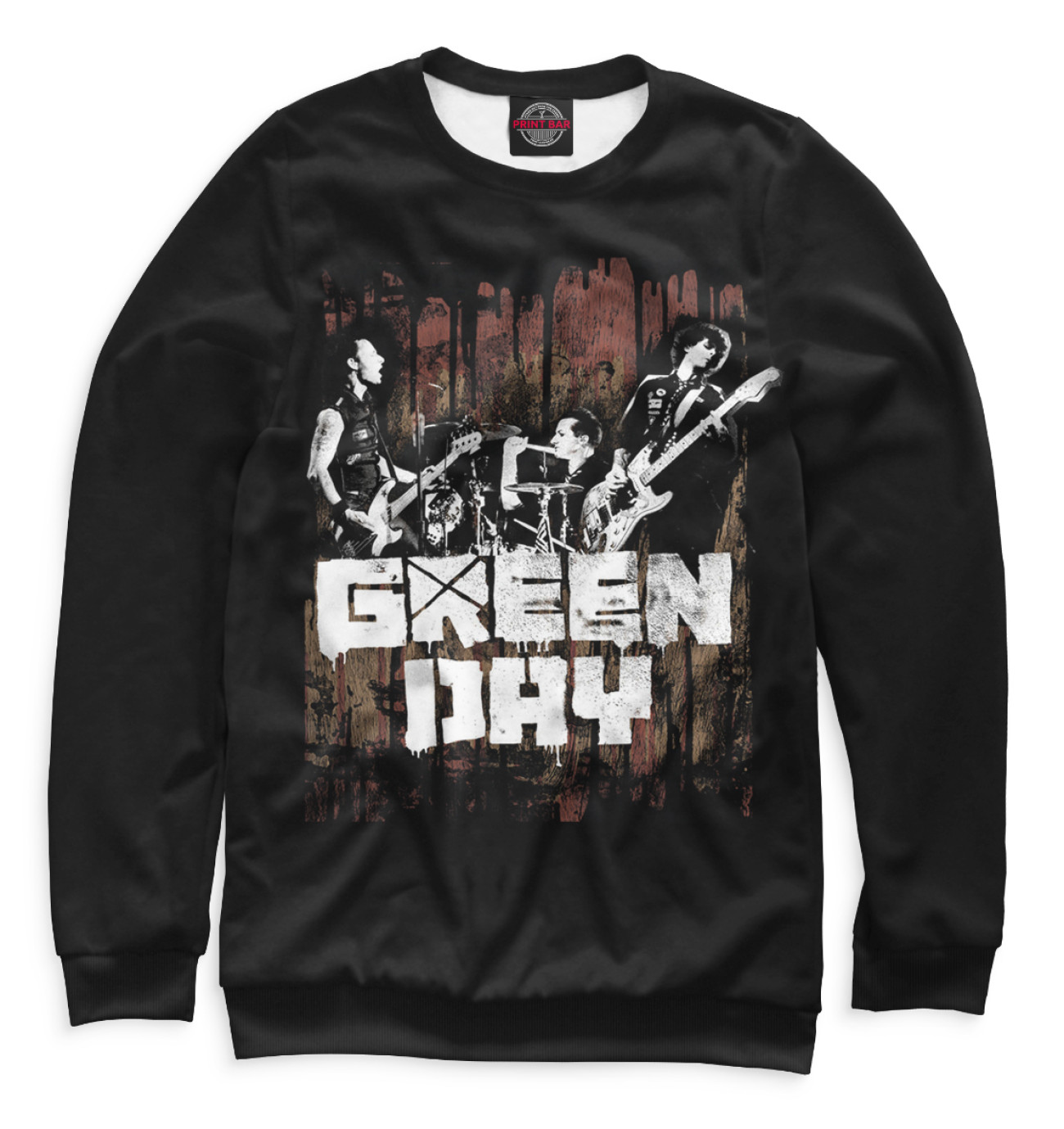 Женский Свитшот Green Day, артикул: GRE-821168-swi-1