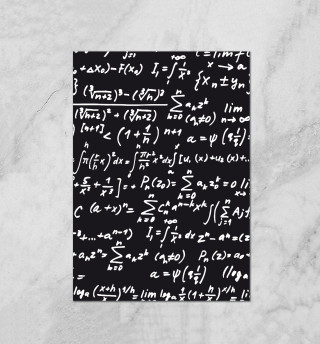 Плакат математические формулы