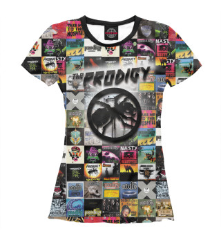 Женская футболка Prodigy All Albums