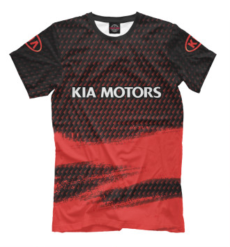 Мужская Футболка Kia Motors - Краска