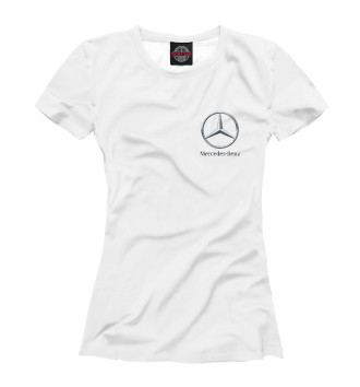 Женская Футболка Mercedes Benz
