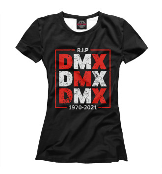 Женская Футболка RIP DMX