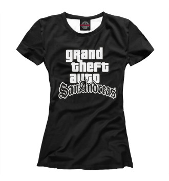 Женская Футболка GTA:SanAndreas