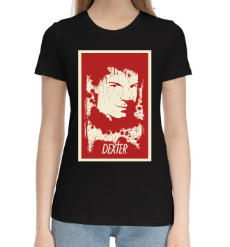 Женская Хлопковая футболка Dexter