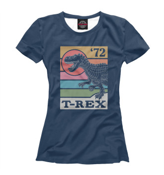 Женская Футболка T-rex Динозавр
