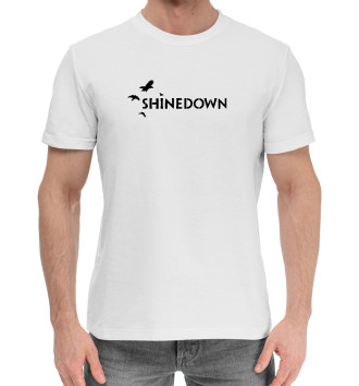 Мужская Хлопковая футболка Shinedown