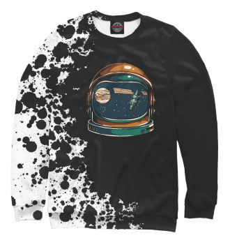 Женский Свитшот Shirt astronaut helmet