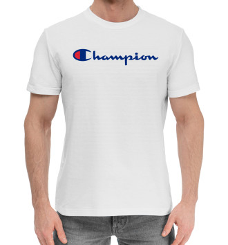 Мужская Хлопковая футболка Champion