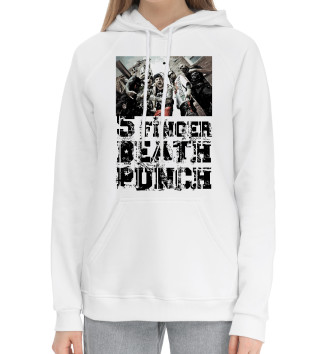 Женский Хлопковый худи Five Finger Death Punch