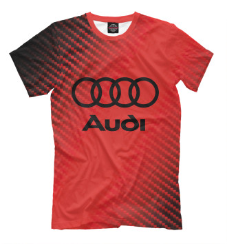 Мужская Футболка Audi / Ауди