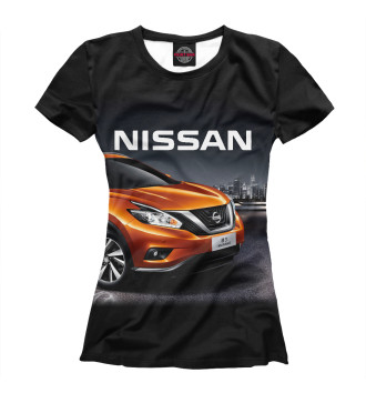 Женская Футболка Nissan