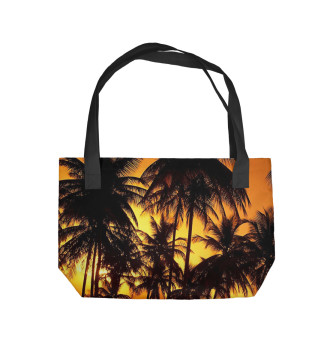 Пляжная сумка Пальмы