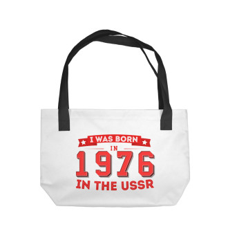 Пляжная сумка I was born in 1976