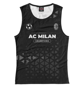 Женская Майка AC Milan Форма Champions