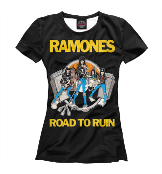 Футболка для девочек Ramones