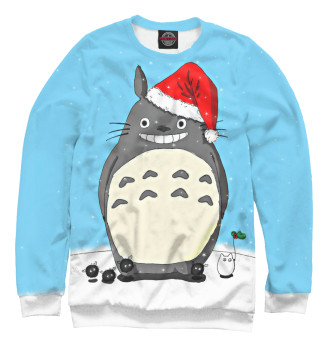 Женский Свитшот New Year Totoro