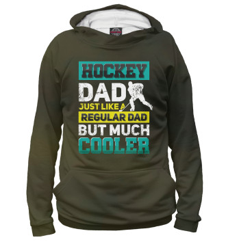 Женское Худи Hockey dad just like