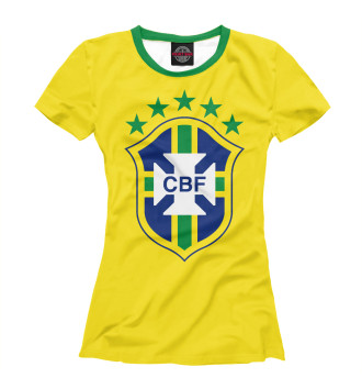 Женская Футболка Бразилия