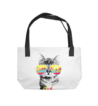Пляжная сумка Солнечный кот