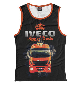 Майка для девочек IVECO - король грузовиков