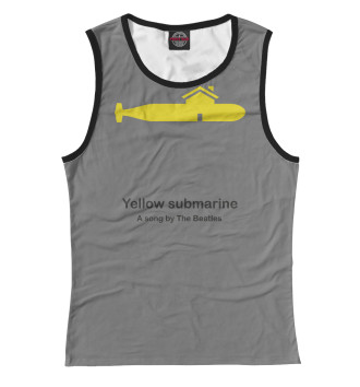 Женская Майка Yellow Submarine