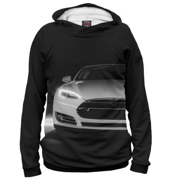 Мужское Худи Tesla Model S