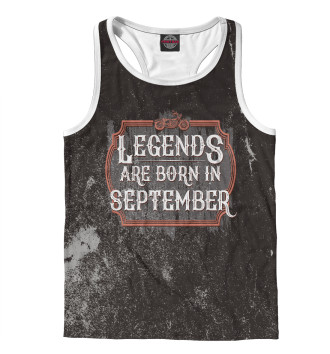 Мужская Борцовка Legends Are Born In September