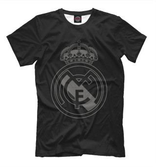 Мужская футболка FC Real Black Logo