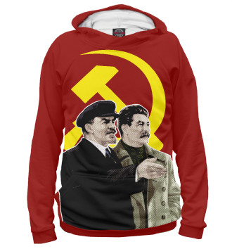 Женское Худи Ленин Сталин