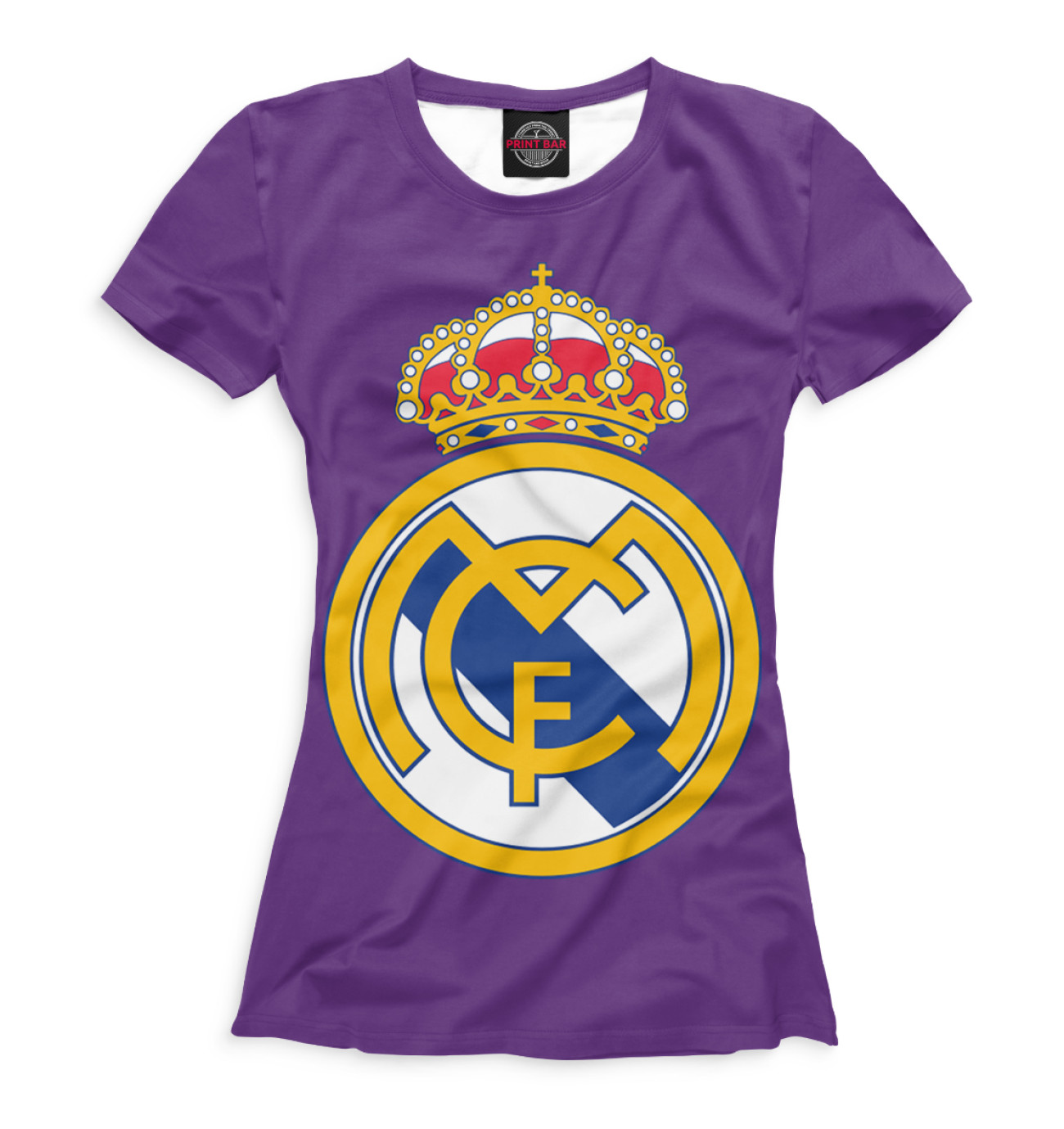 Женская Футболка Real Madrid, артикул: REA-220531-fut-1