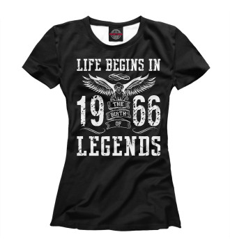 Женская Футболка 1966 - рождение легенды