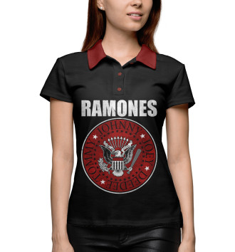 Женское Поло Ramones