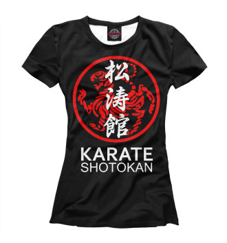 Женская Футболка Karate Shotokan