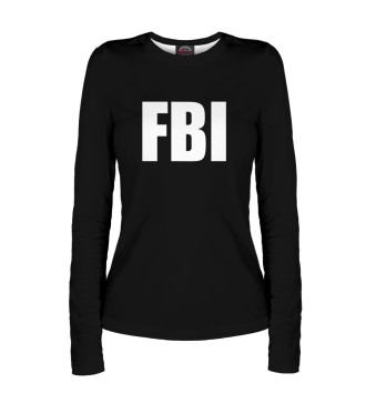 Женский Лонгслив FBI