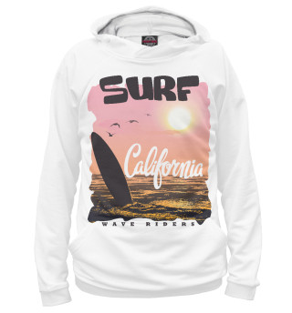 Женское худи Surf California