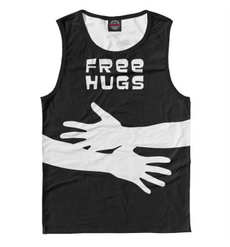 Мужская Майка FREE HUGS