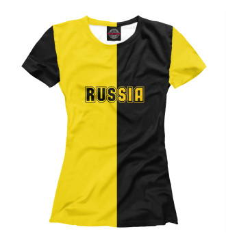 Женская Футболка RUSSIA - BORUSSIA