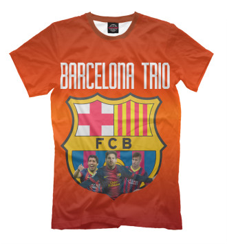 Мужская Футболка Barcelona trio