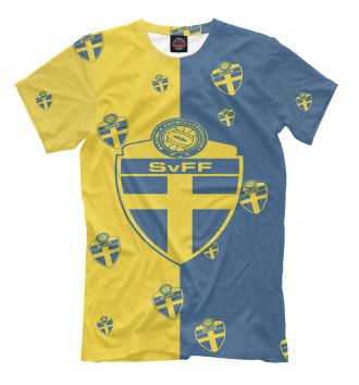 Футболка для мальчиков Сборная Швеции