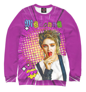 Мужской Свитшот Madonna 80s Pop Art