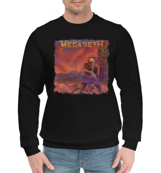 Мужской Хлопковый свитшот Megadeth
