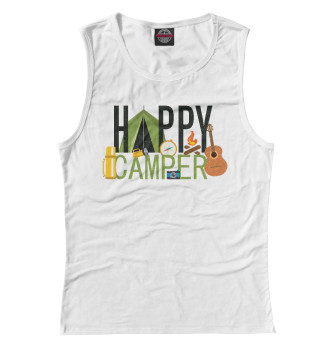 Майка для девочек Happy camper