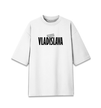 Мужская Хлопковая футболка оверсайз Владислава