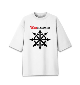 Мужская Хлопковая футболка оверсайз Warhammer