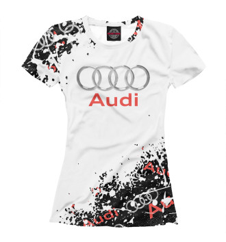 Футболка для девочек Audi