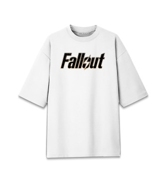 Мужская Хлопковая футболка оверсайз Fallout