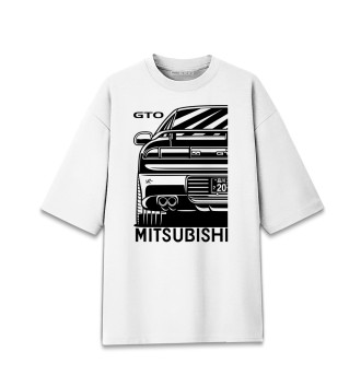 Женская Хлопковая футболка оверсайз Mitsubishi GTO 3000GT