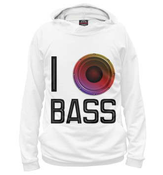 Худи для мальчиков I love Bass